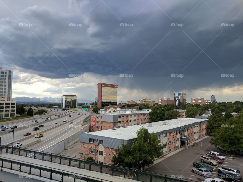 Storm Clouds in the City