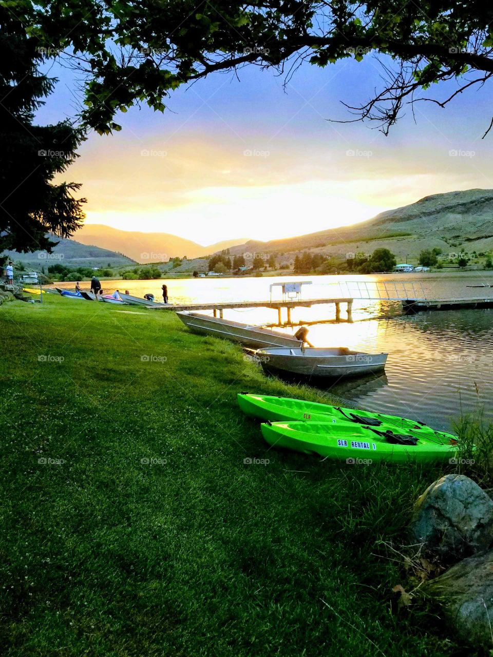 beautiful lake views