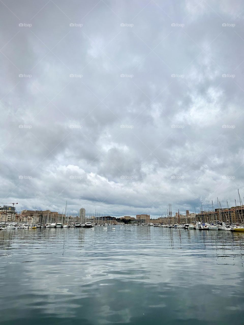 Marseille , Vieux Port Juanary 2023 . 