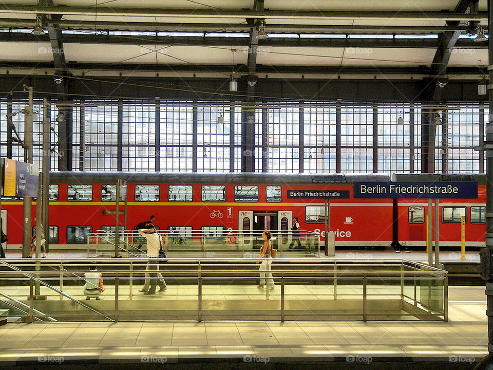 BERLIN FRIEDRICHSTRASSE TRAIN STATION