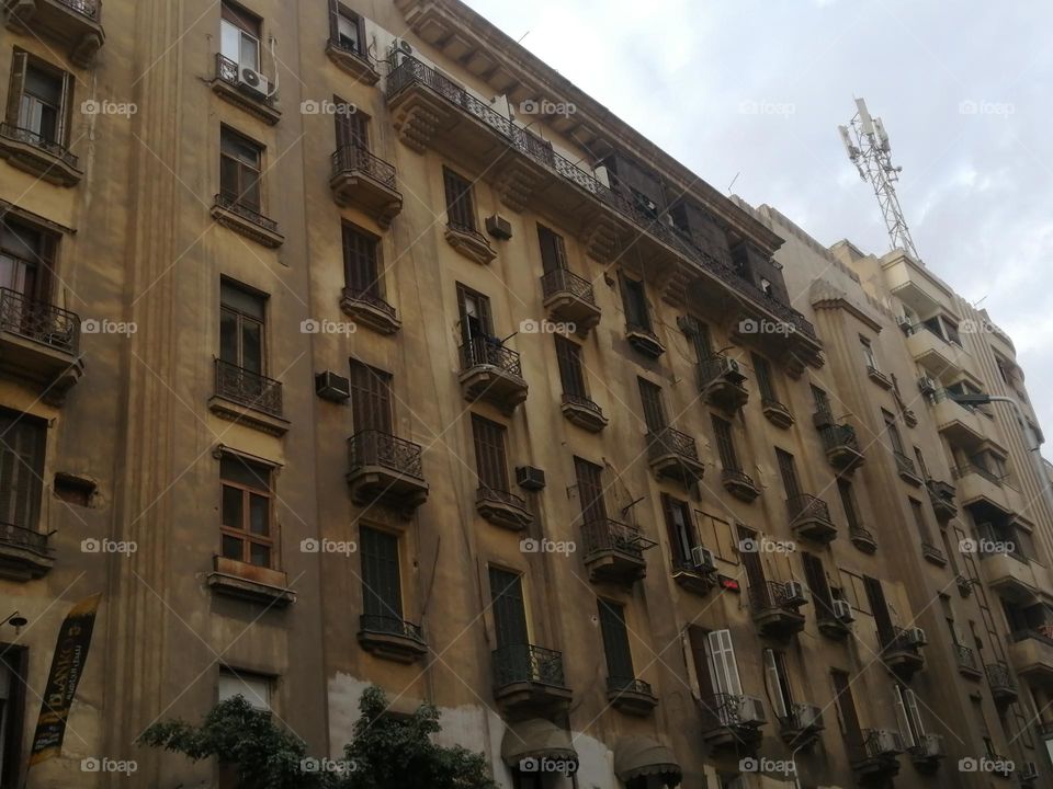 Amazing Building in Downtown Cairo