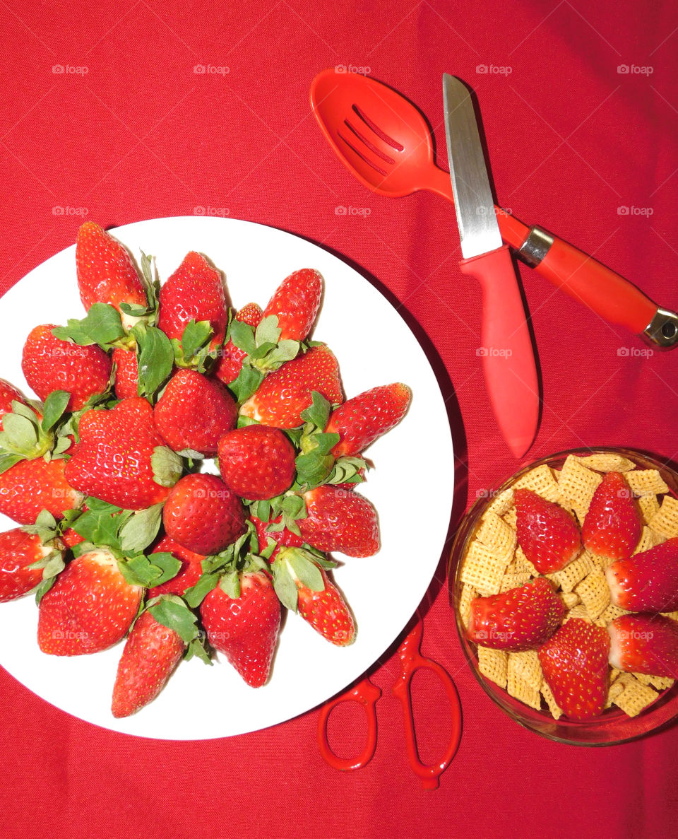 Strawberry Red! The Red Story! Red is color of passion. It's the color that is always seen on heart decorations on Valentine's Day! Red is astonishing, exhilarating, and fills your world through feelings and emotions!