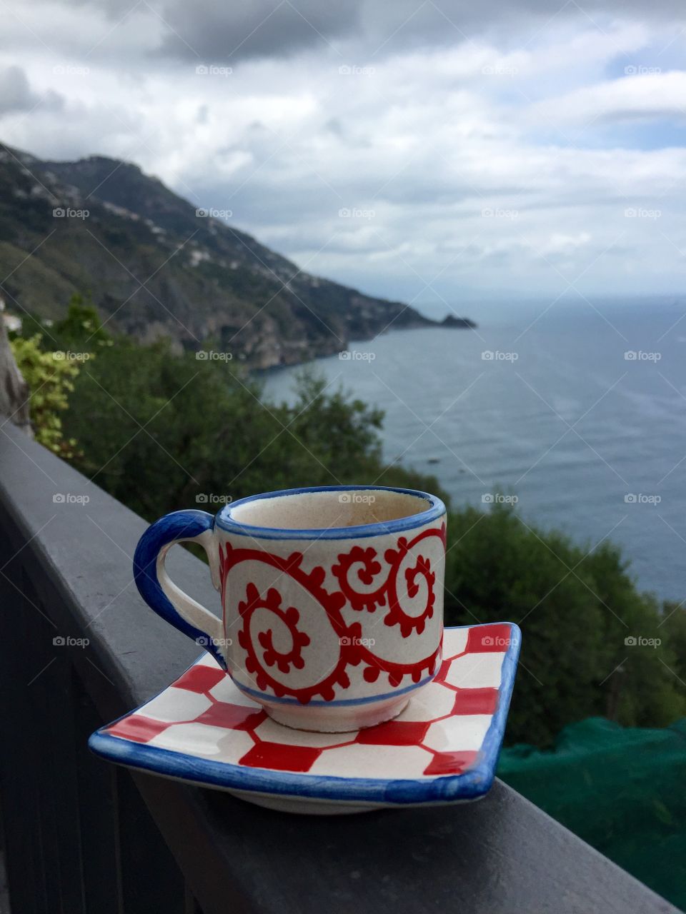Amalfi coast coffee