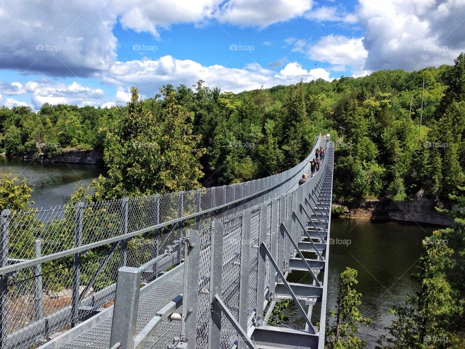 Campbellford Suspension Bridge