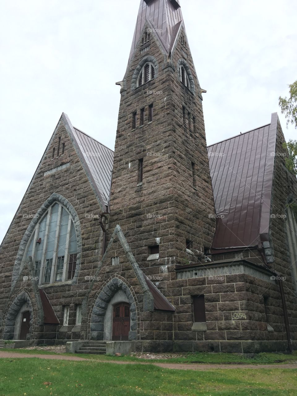 ancient church building of 1900