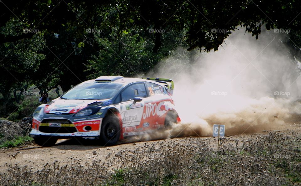 WRC Italia Sardinia 2011 Ford Fiesta