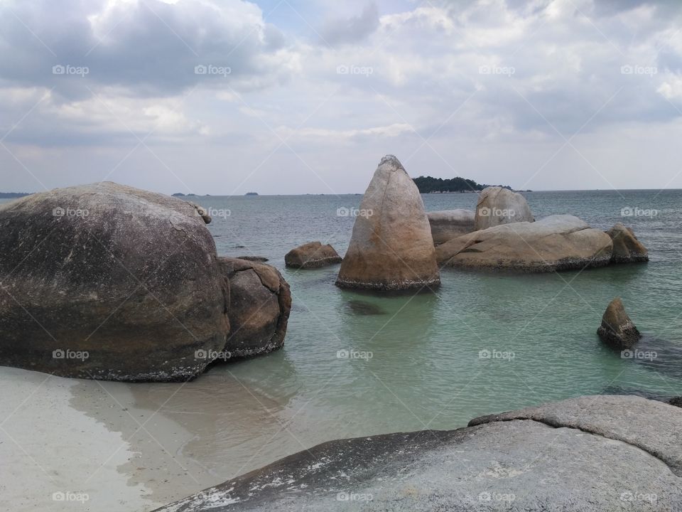 batu berlayar island, Belitung