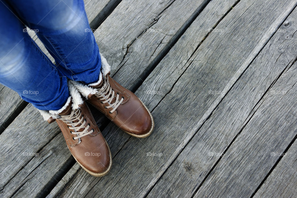 From where I stand ... wooden beams