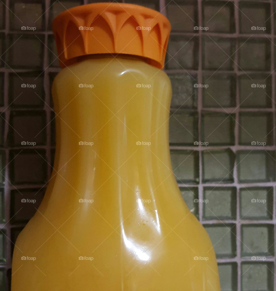 Orange Juice in Container