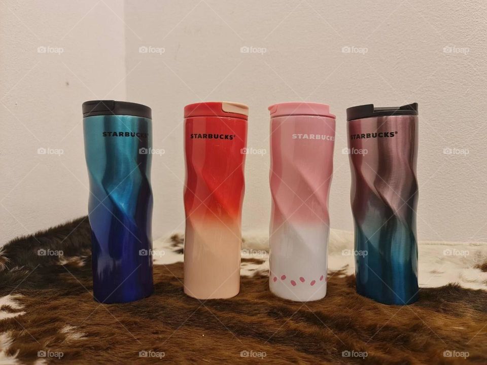 Double layer vacuum mug