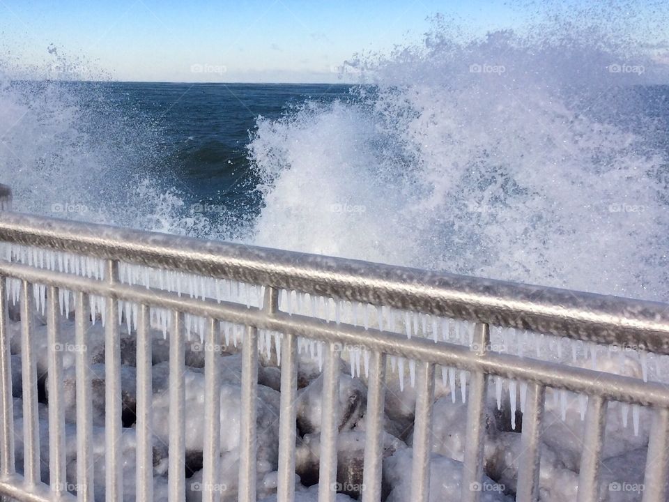 Water splashing 