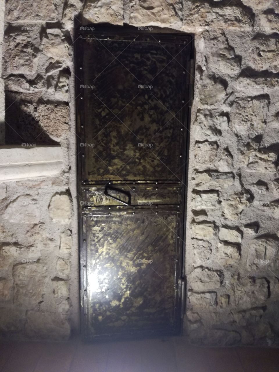 Iron door in a castle