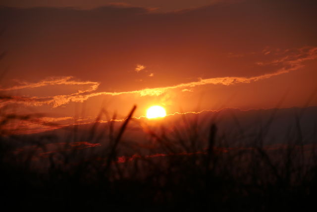 Sunset at the beach