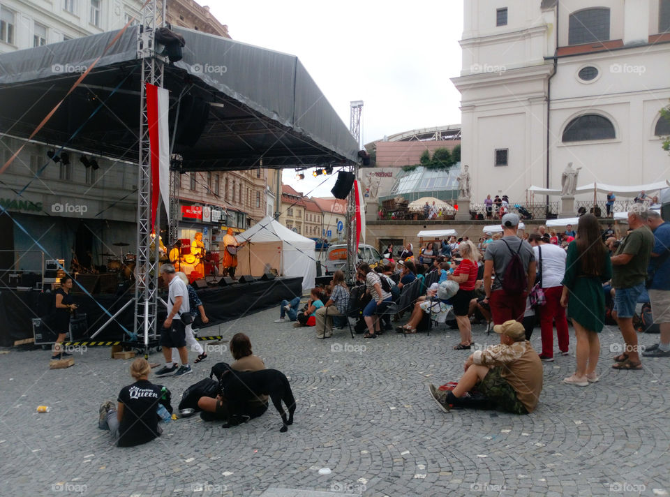 Medieval music concert in Brno