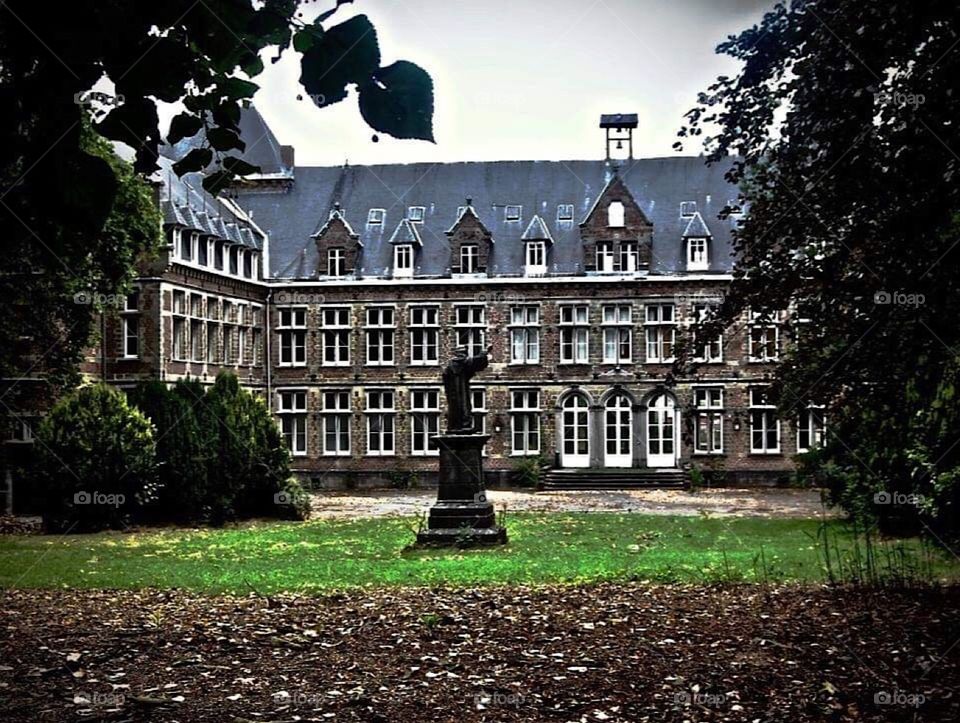 Abandoned monastery in Belgium 
