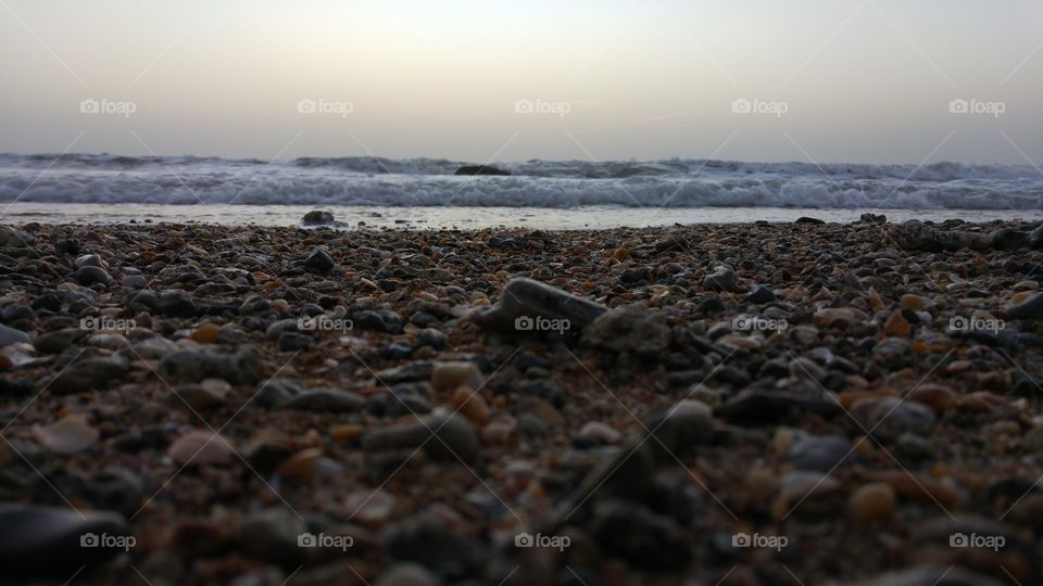 Beach, Sea, Sunset, Dawn, Ocean