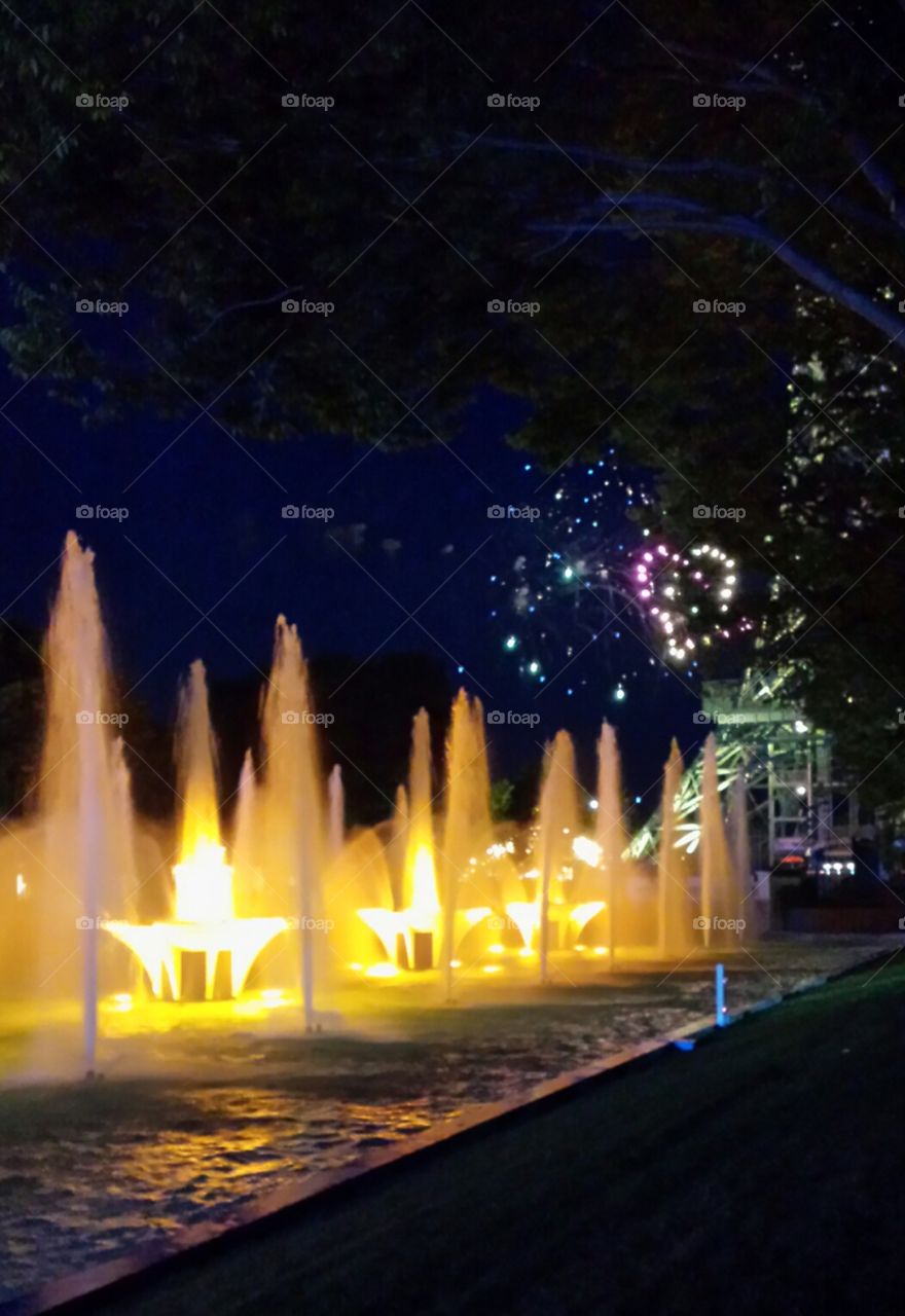 Fountains & Fireworks