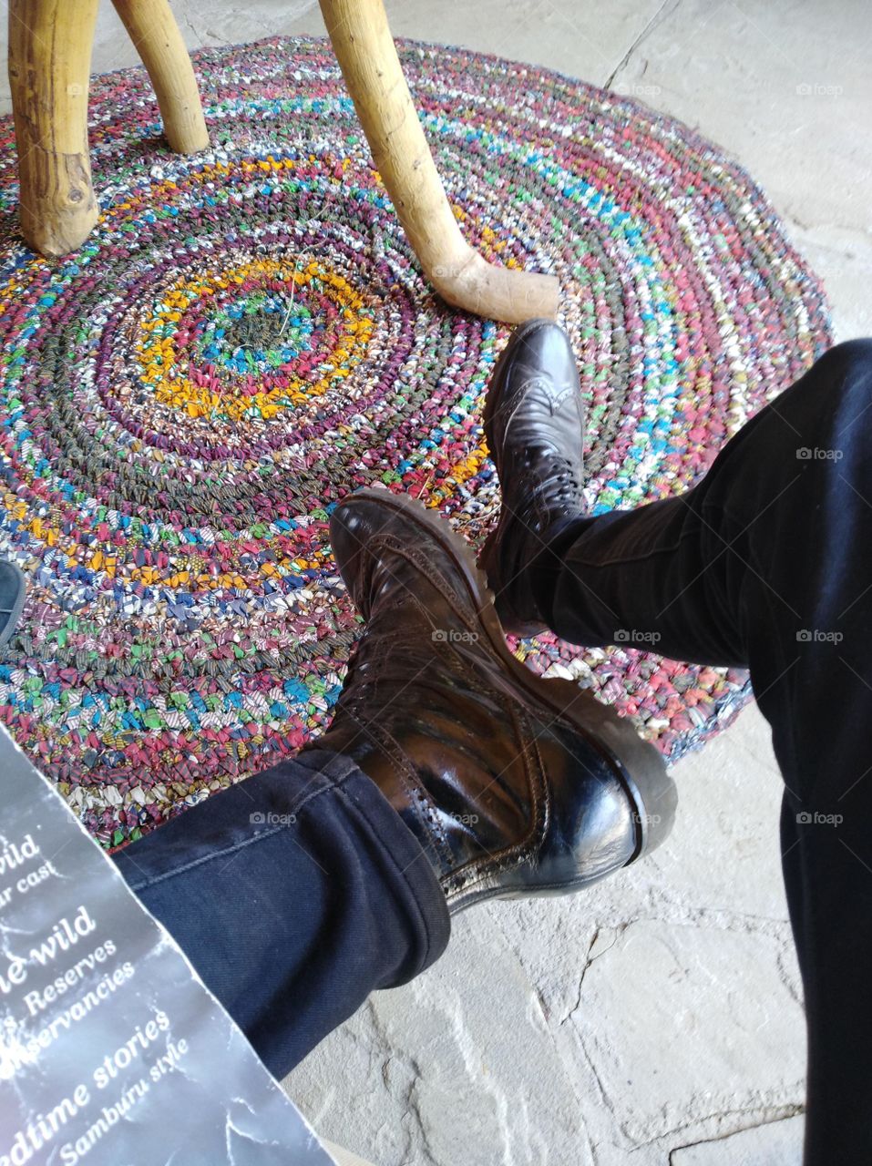 Just had a lovely walk around Athi River Town in Kenya