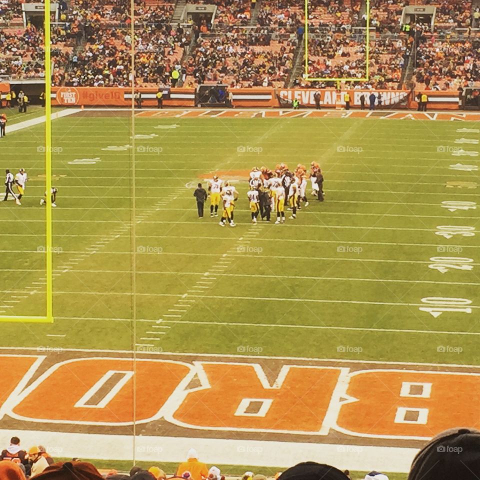 Cleveland Browns VS Pittsburgh Steelers 