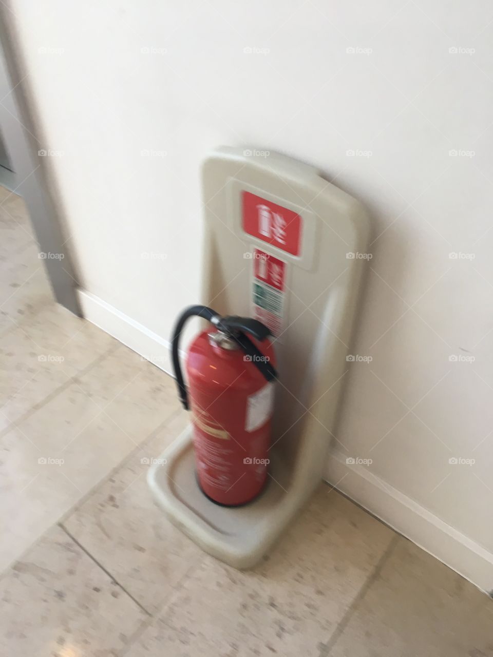 Office fire extinguisher 