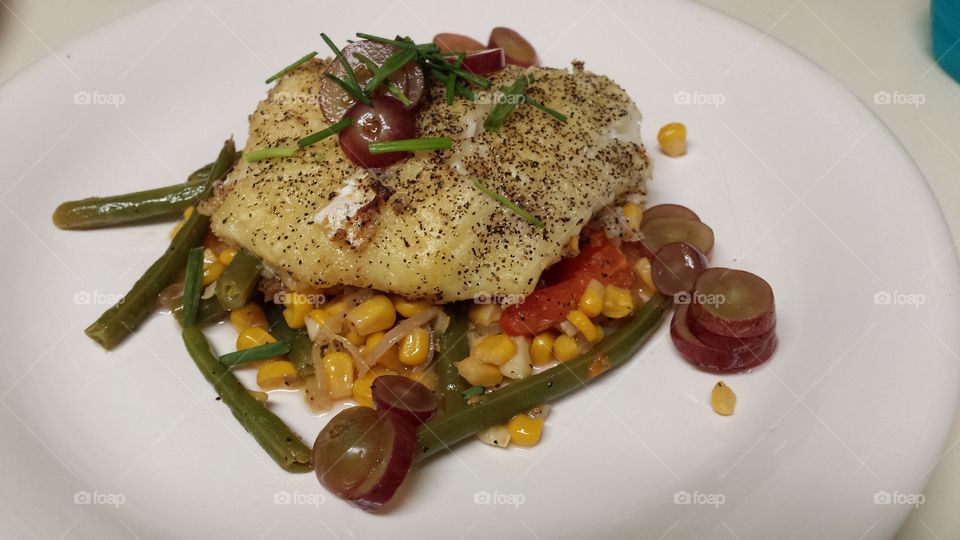 Pan Seared Cod