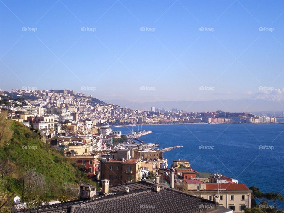 Naples coastline