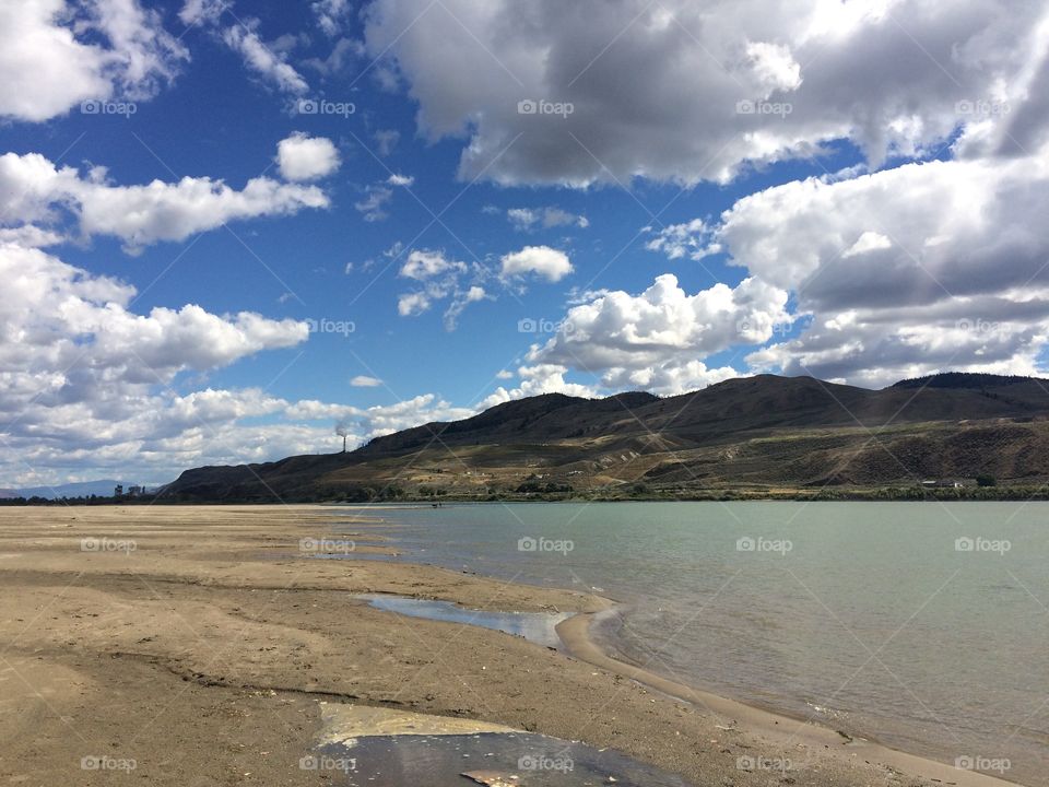 Beautiful city beach 