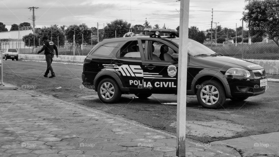 Viatura policial.