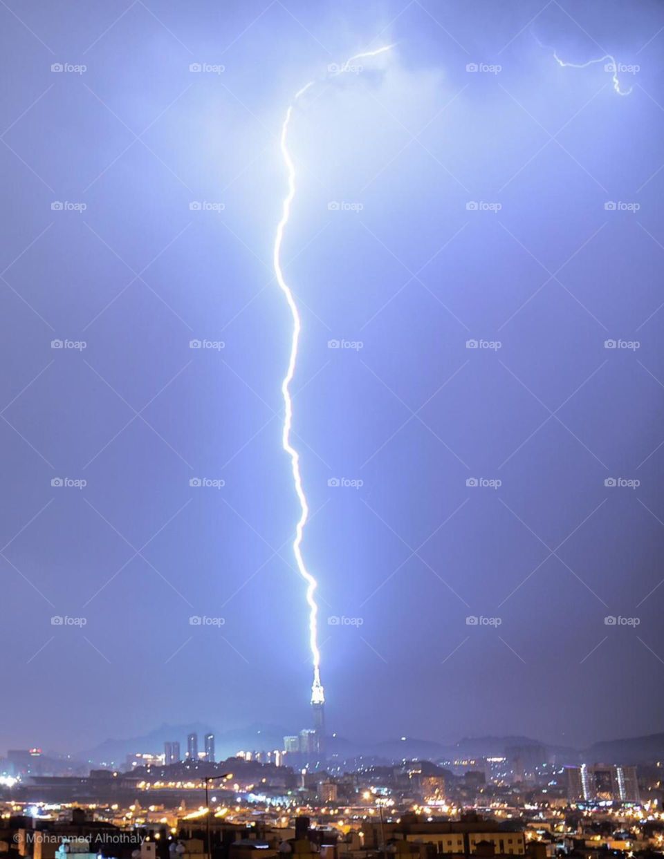 lightning with thunder boom boom