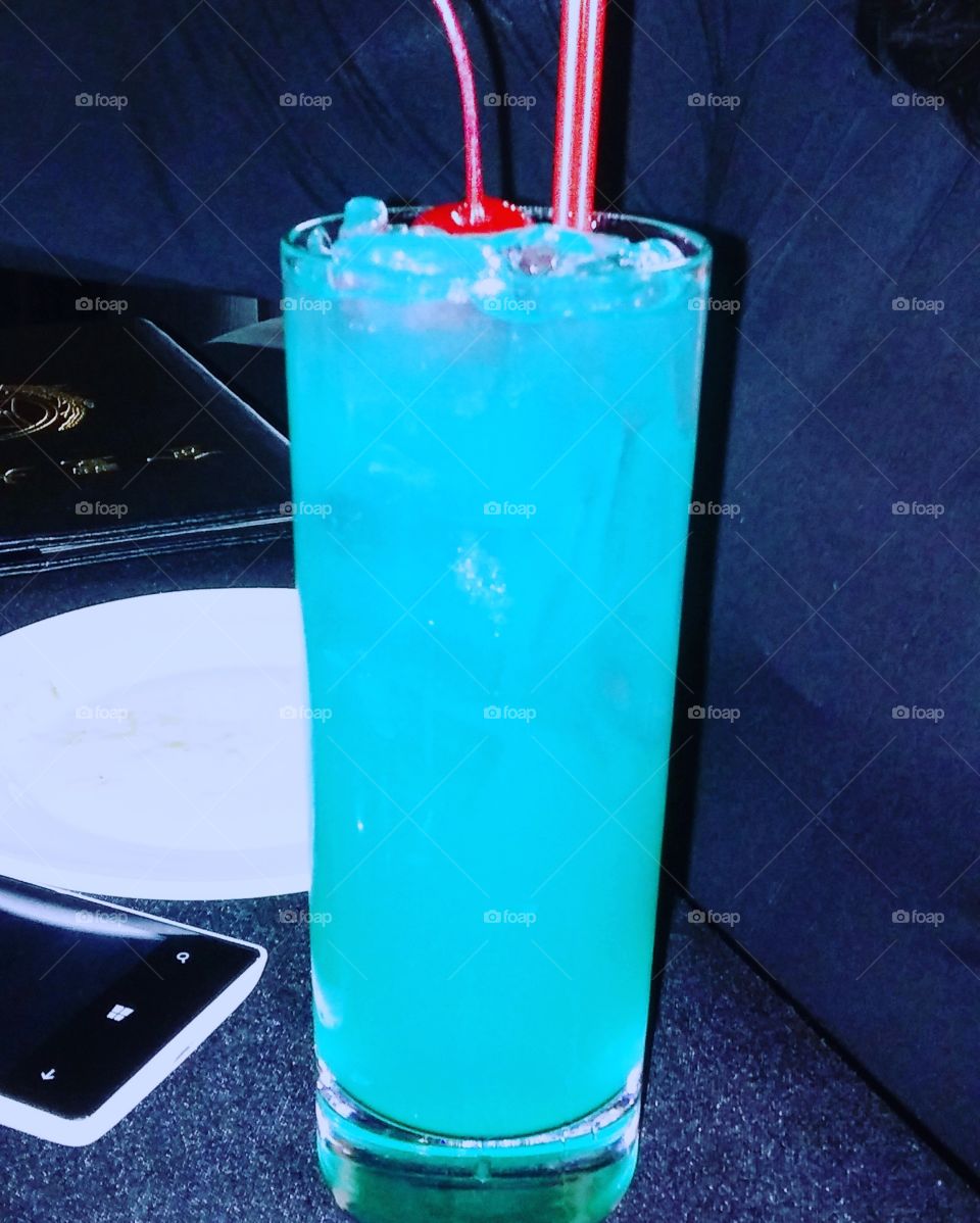 Blue Hawaii classic summer cocktail for summer time. Best of musicology