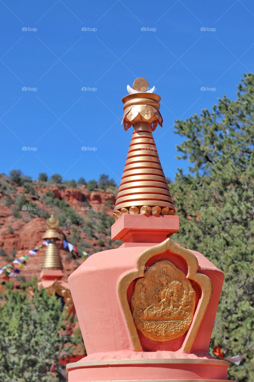 Amitabha Stupa and Peace Park in Sedona, Arizona