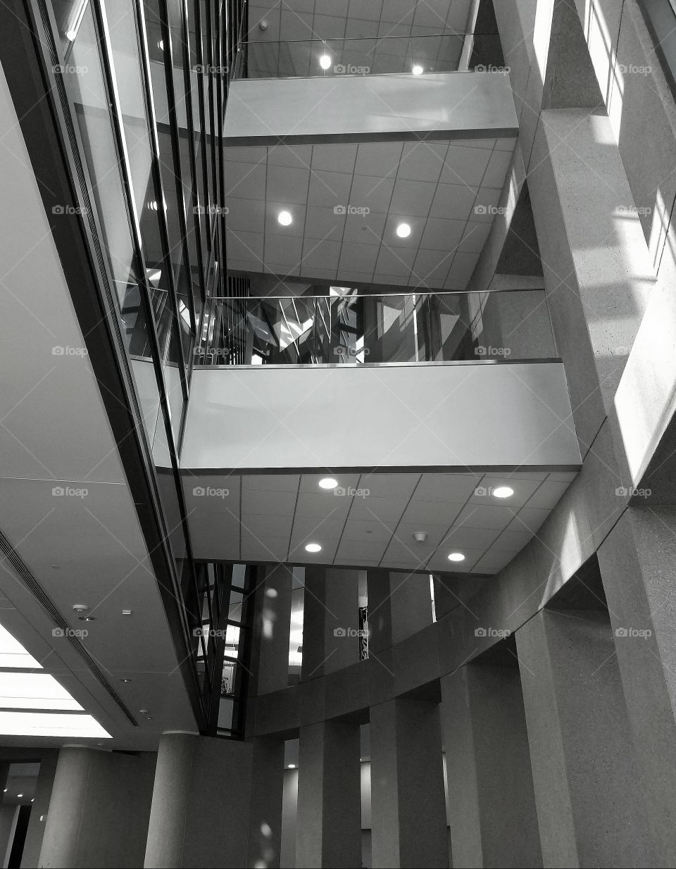 corner perspective abstract