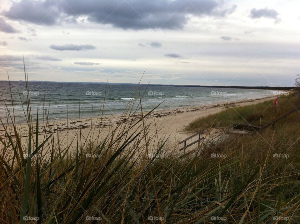 sweden åhus kristianstad sea hav strand sand by ingelad