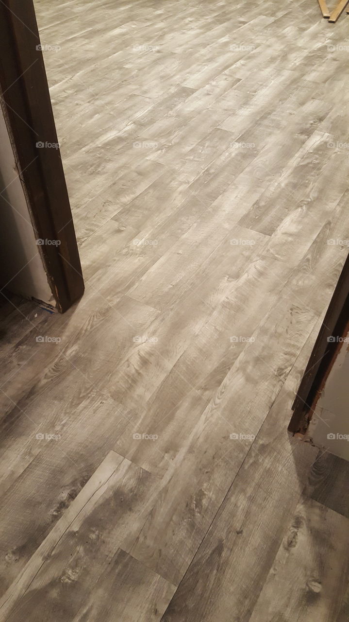 new floors in home