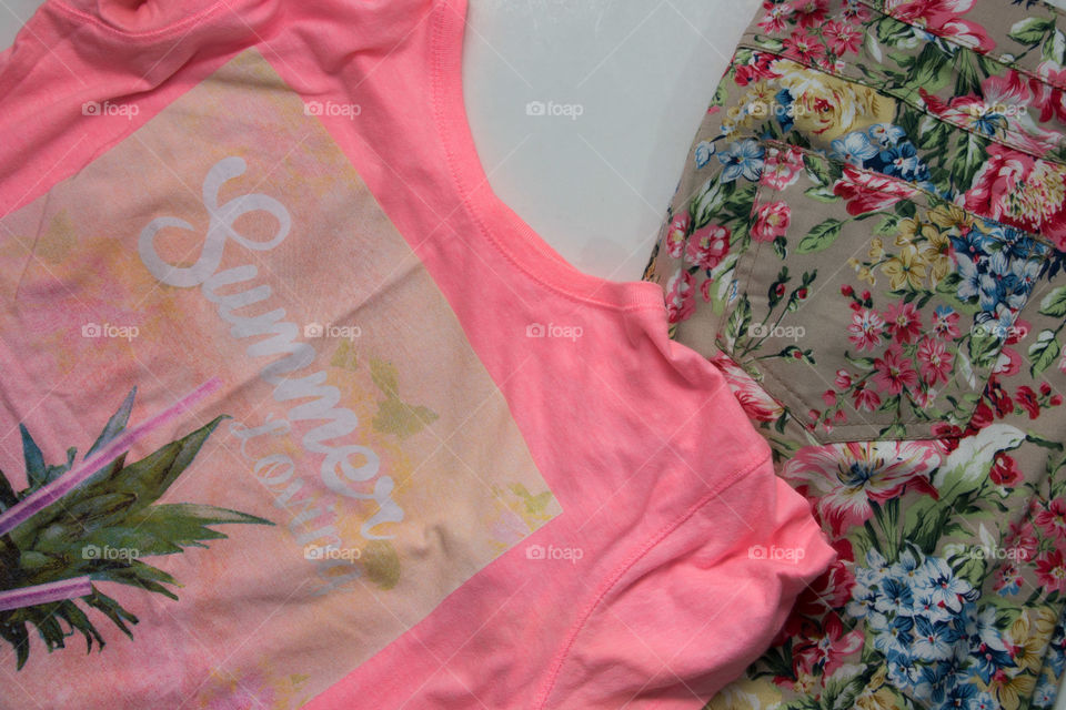 Loving summer. For those who love bright colors.