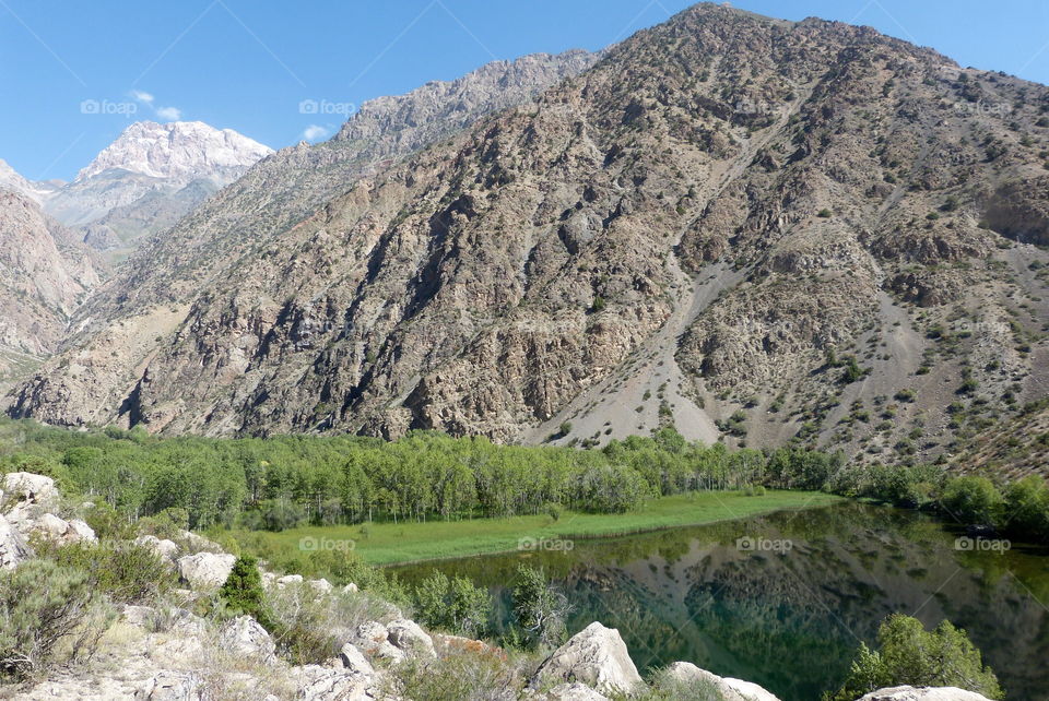 Central Asia, Tajikistan, Snake Lake
