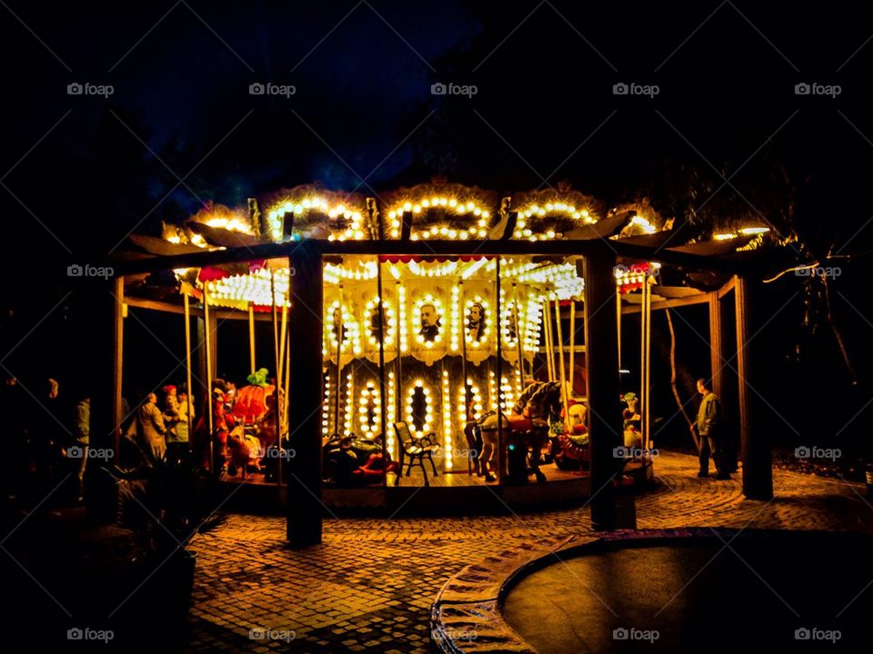 Night merry go round