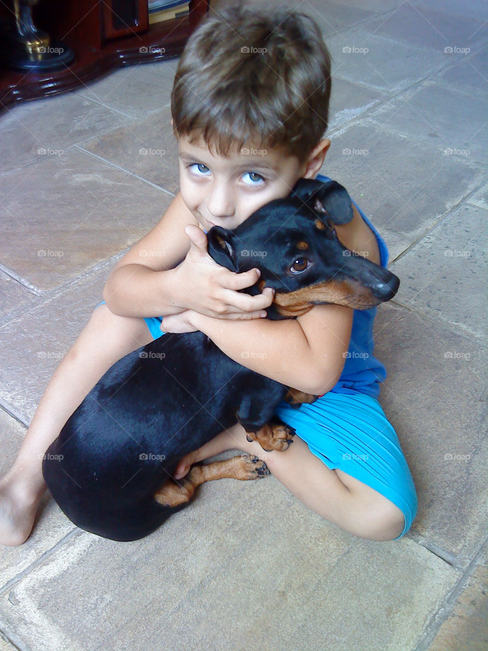 Gabriel and Scooby