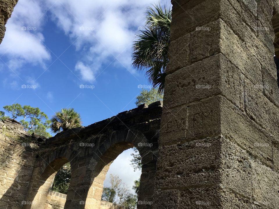 Cruger-dePeyster Sugar Mill Ruins in Florida 