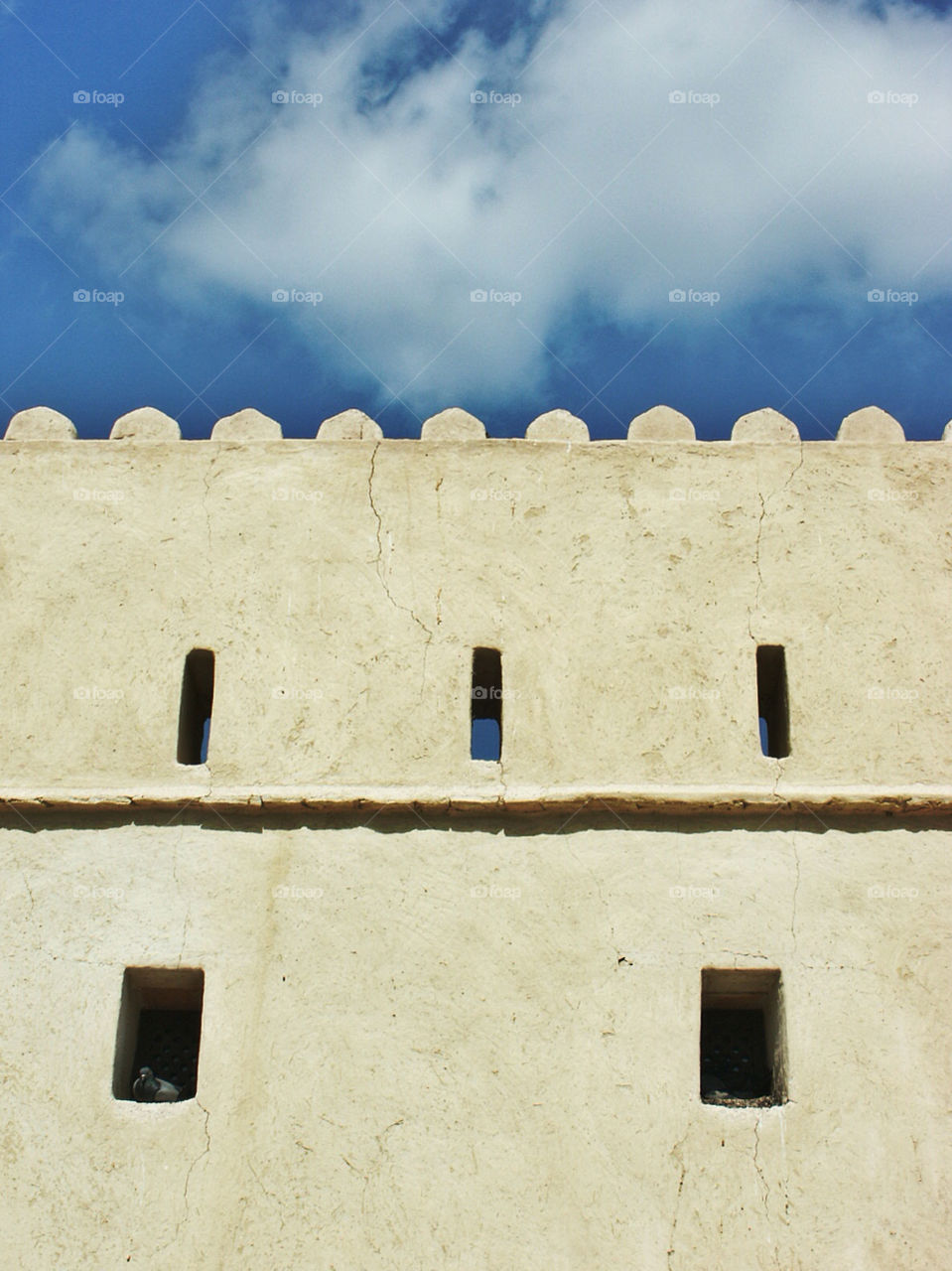 sky wall abstract old by chrisc