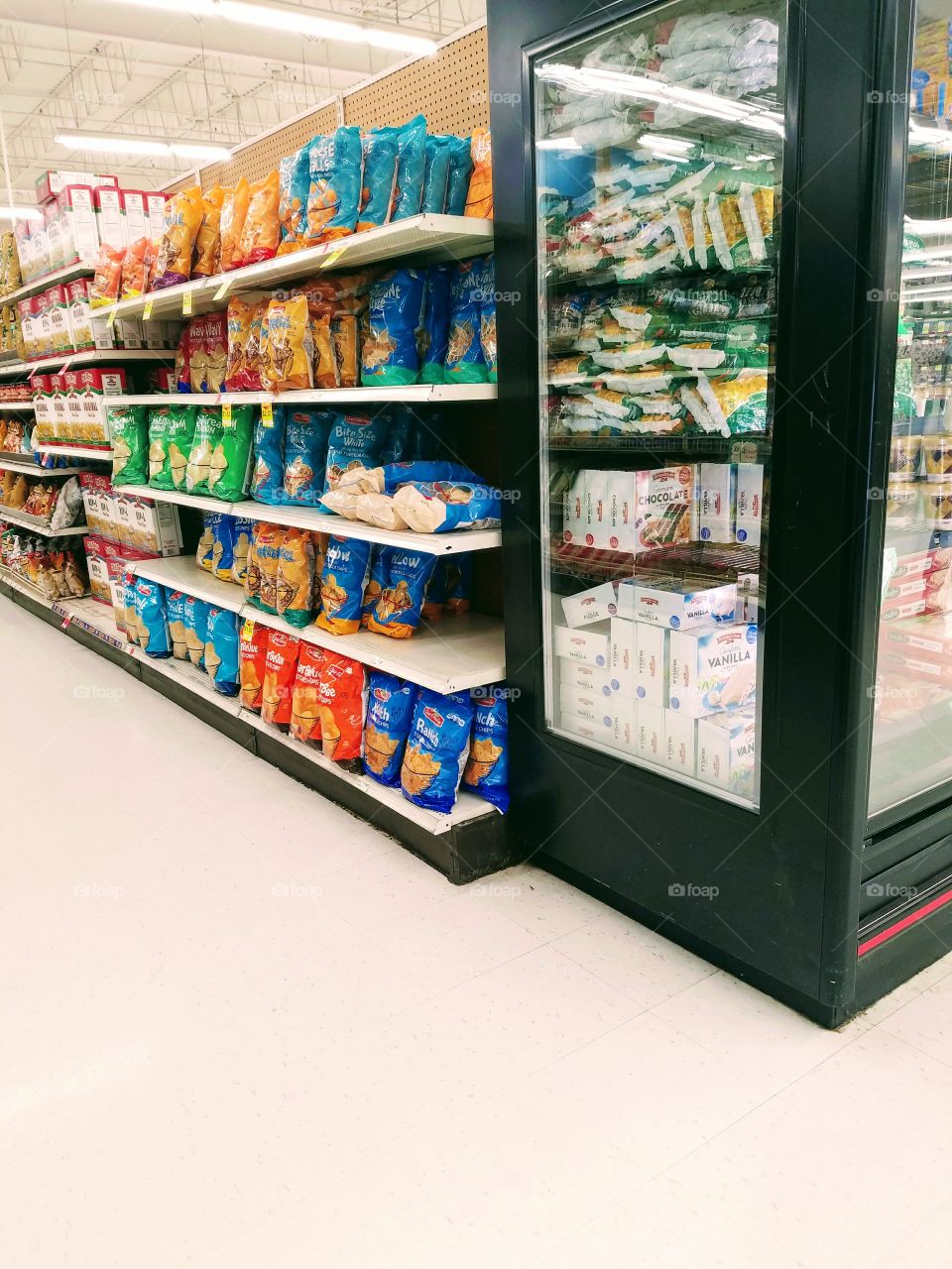 Grocery shopping in the chip isle :)