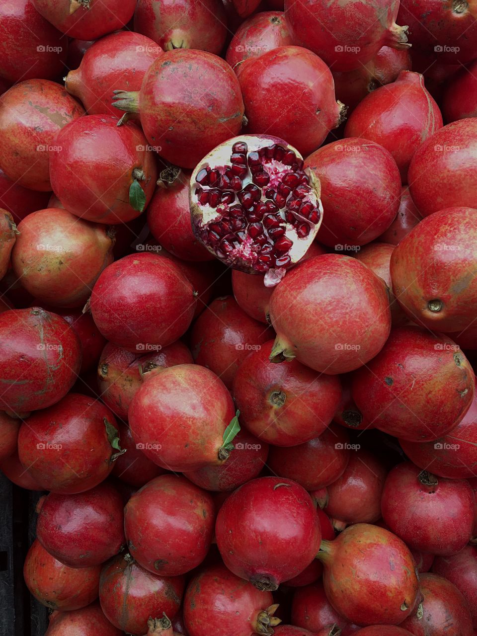 Fresh pomegranates