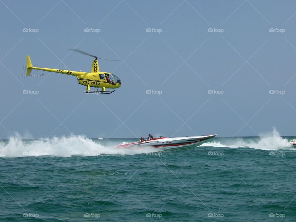 Power boat racing Florida 
