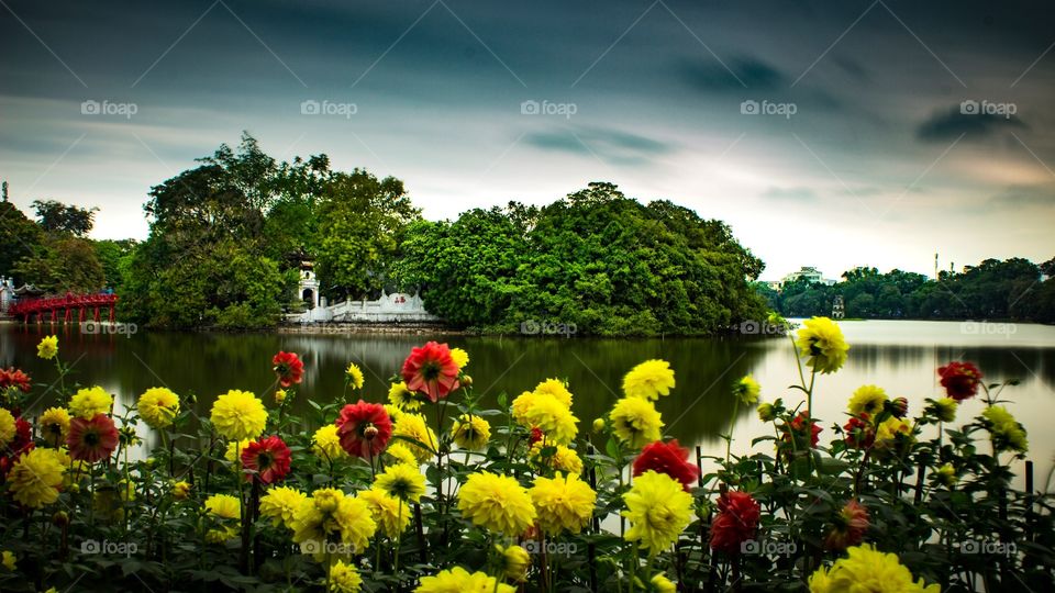 Hanoï lake, capital of Vietnam 🇻🇳 