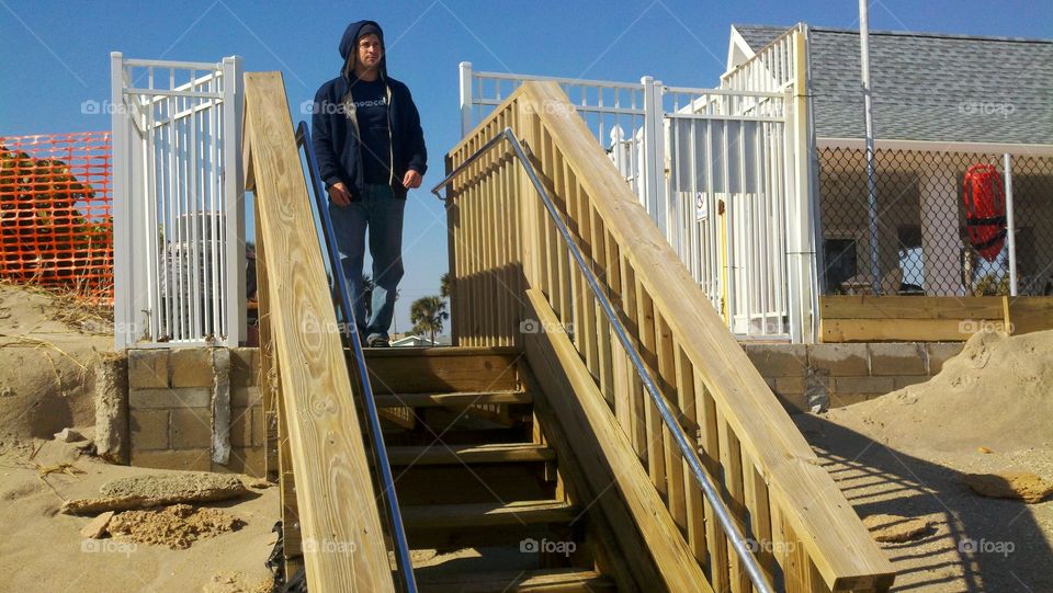 looking up or looking out