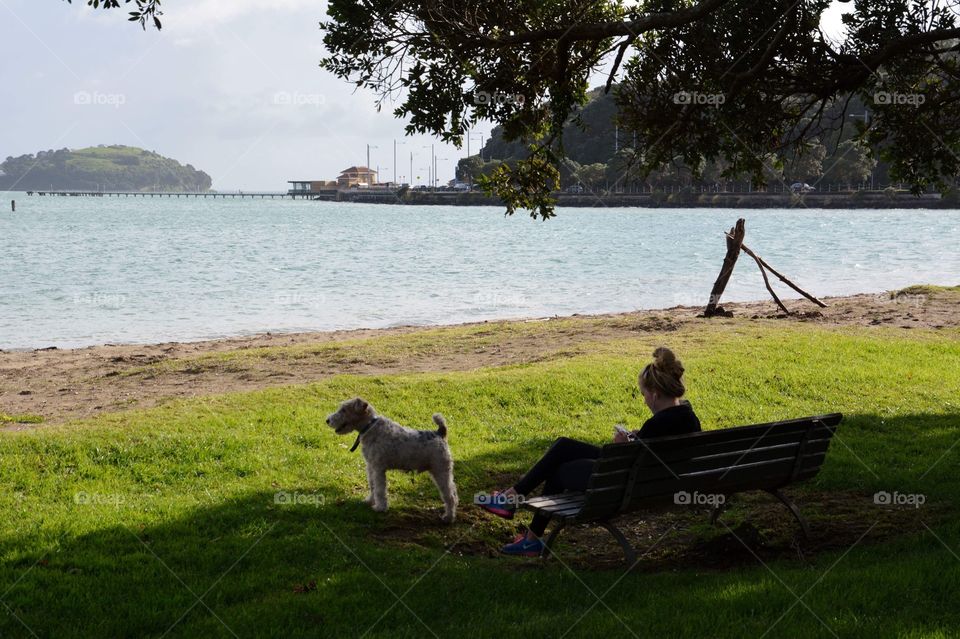 Relax at Mission Bay, Auckland 