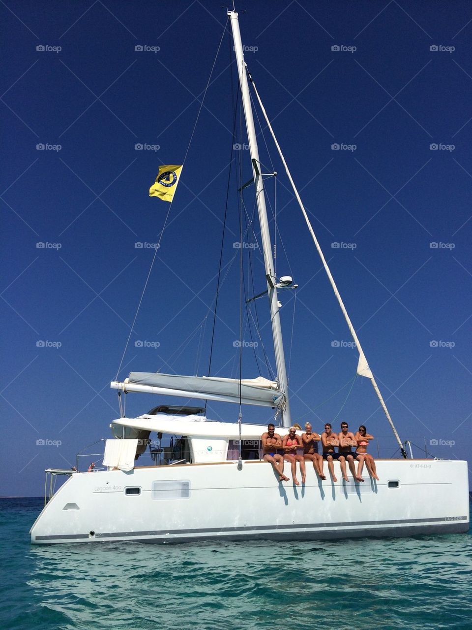 Catamaran in Ibiza