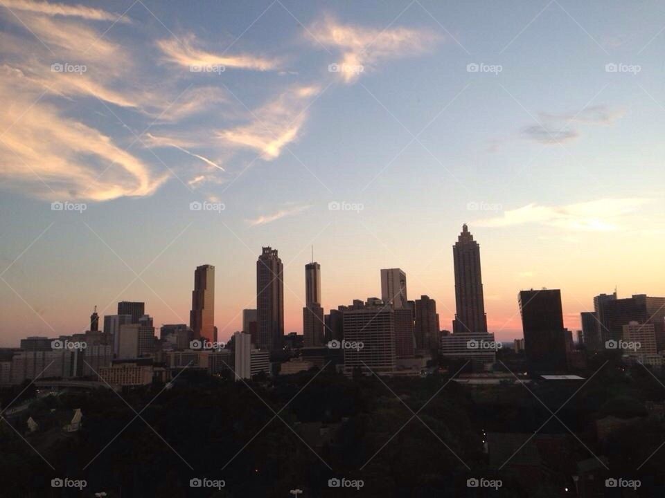Atlanta Sunset. 