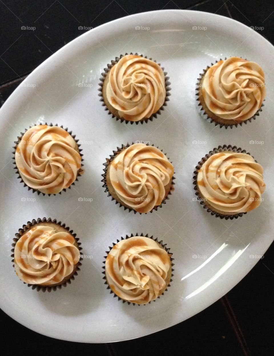 Butter beer Cupcakes