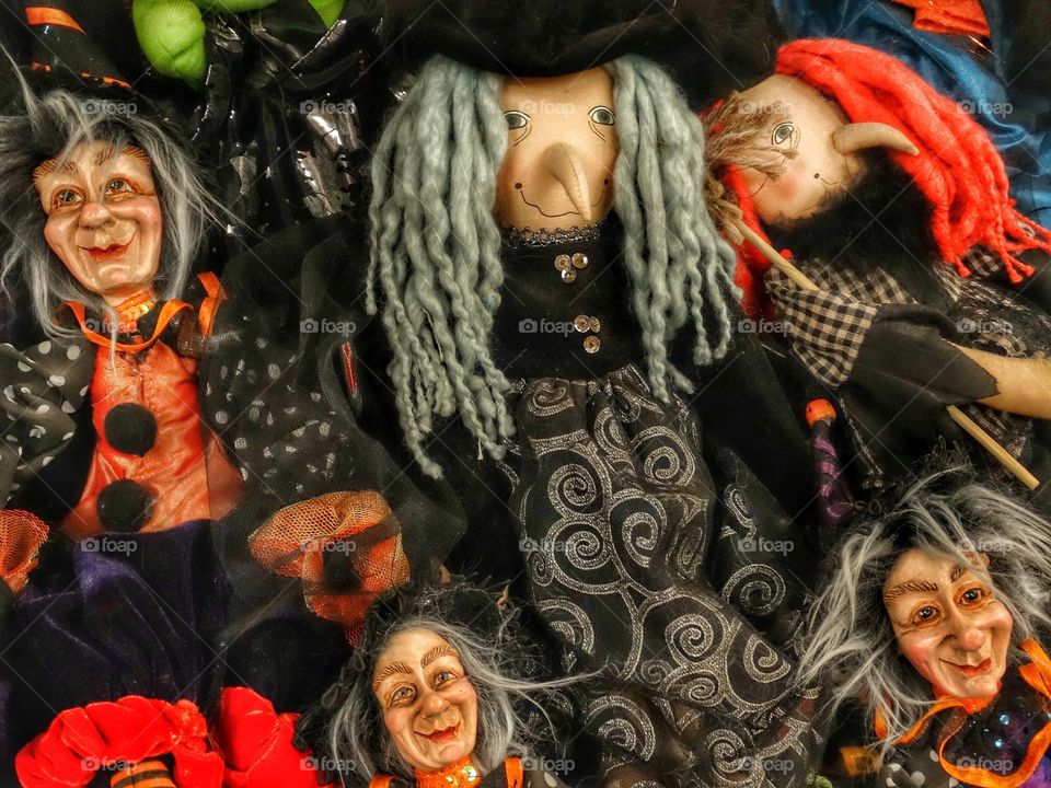 Handcrafted Witch Dolls
